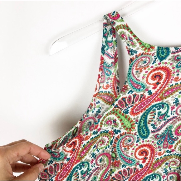 Old Navy Paisley Racerback Tank - Picture 6 of 6